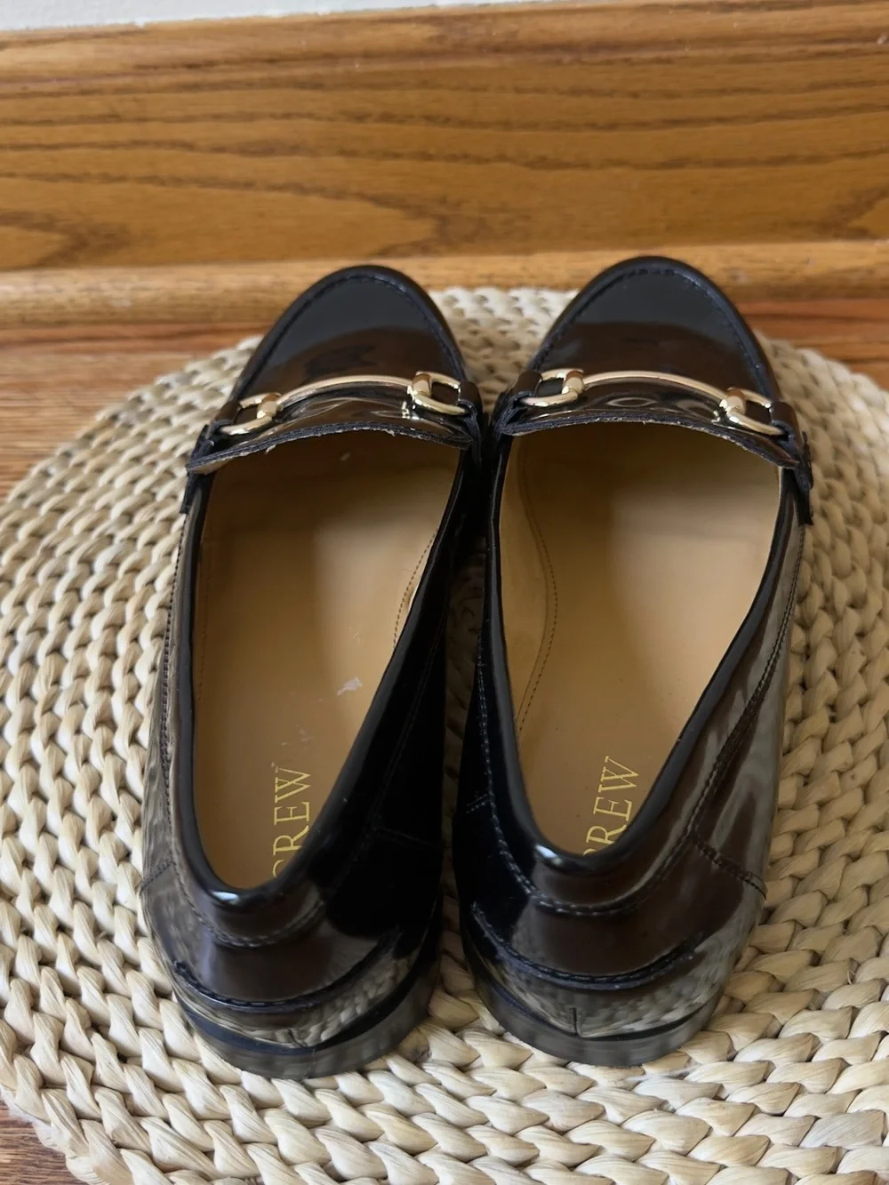 J.Crew Classic loafers Nappa Black Size 8  New
